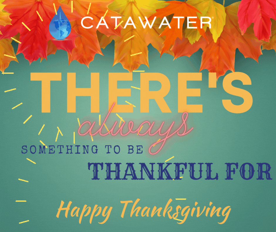 The team at Catawater® is always grateful for our loyal customers. We appreciate your support! www.catawater.com